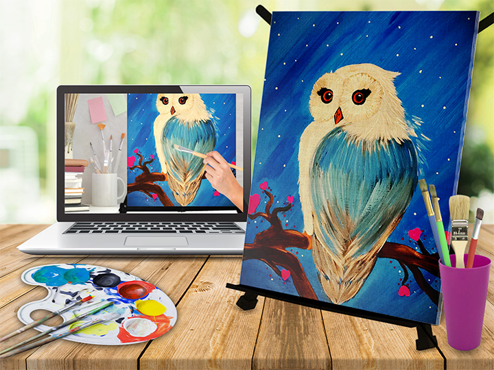 Paint and Sip Orange County Mobile Painting Parties Brushes ‘n Vino