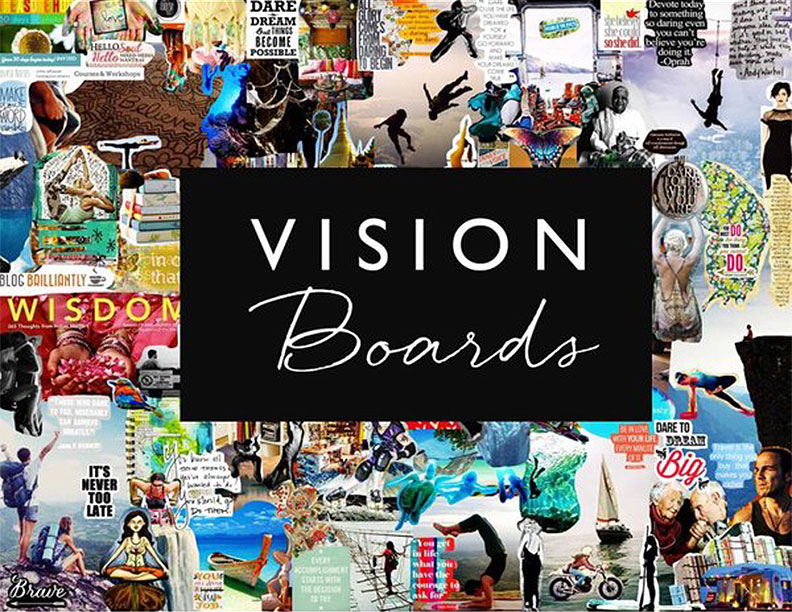 Vision Boards Brushes 'n Vino