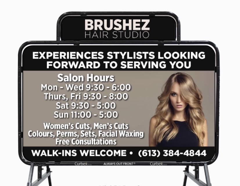 Contact Us Kingston Hair Salon, Brushez Hair Studio