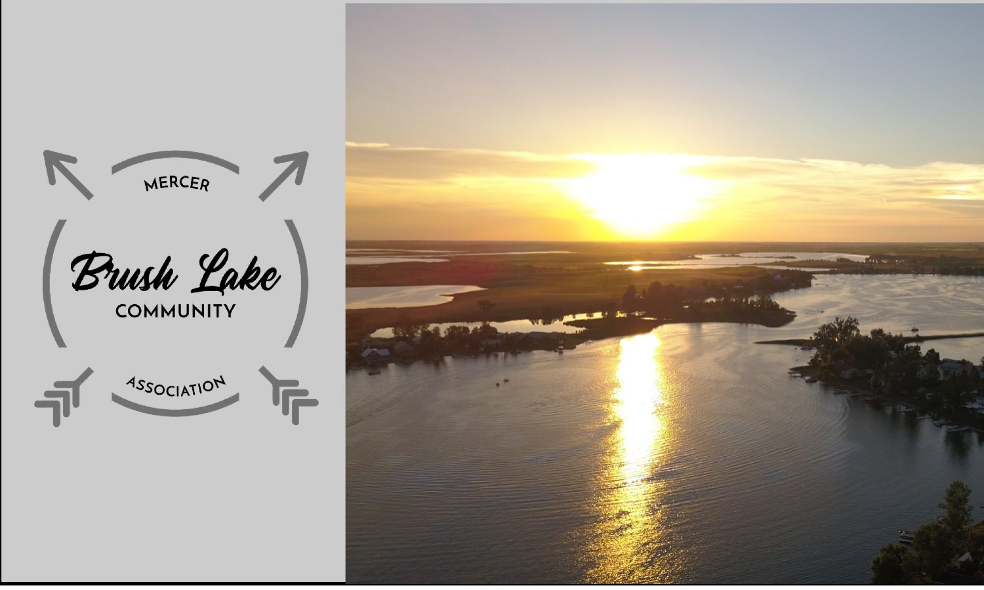 Brush Lake, ND Brush Lake near Mercer, ND