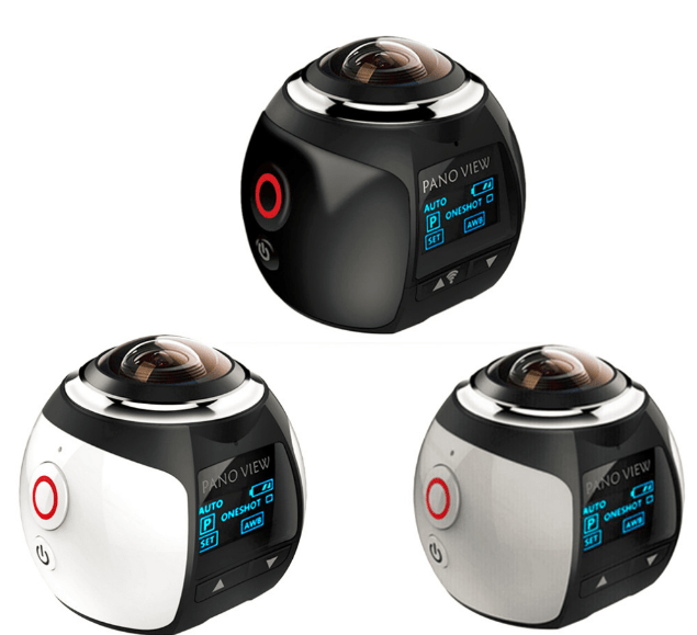 360 Action Camera Wifi Mini Panoramic Camera 2448*2448 Ultra HD [360