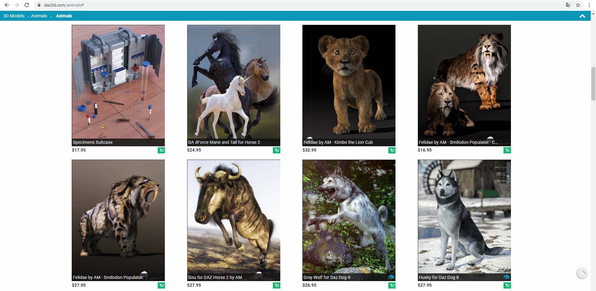 Poseable Animal Mannequins for drawing BrushWarriors