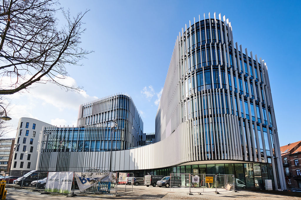 to Etterbeek's new, energyefficient municipal building