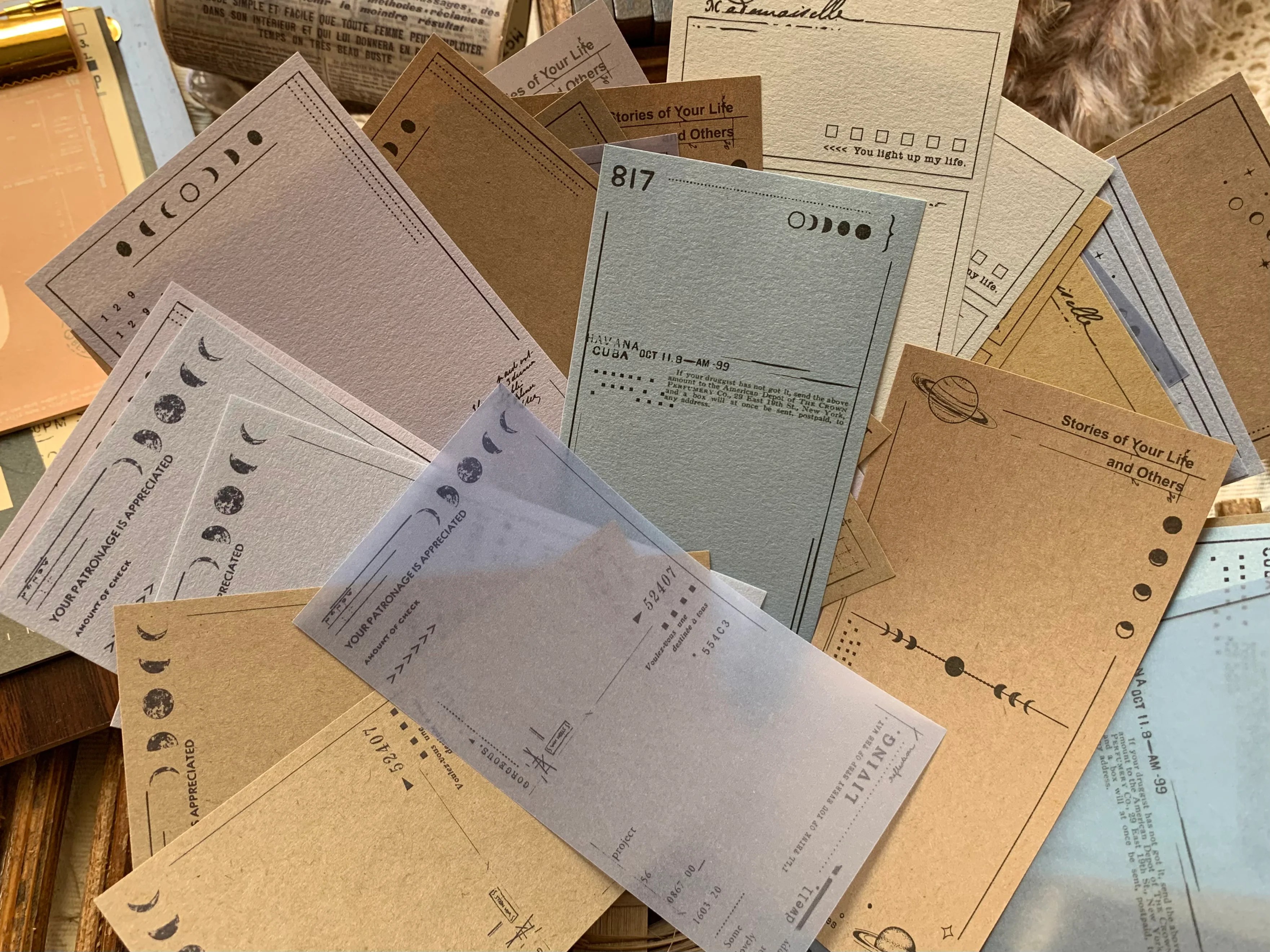 Vellum + Kraft Paper Set Cosmic BRWN