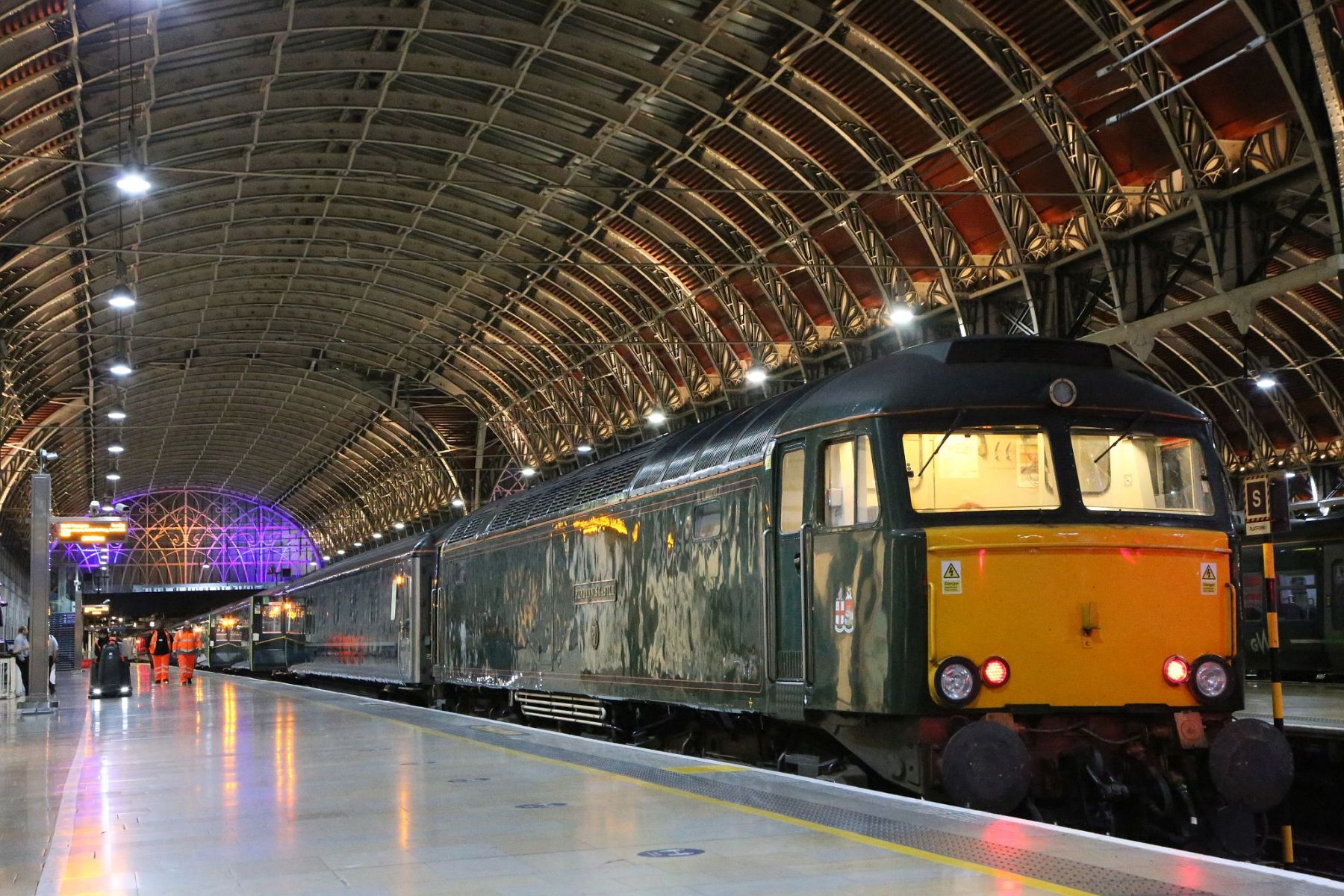 The Great Western Night Riviera Sleeper Train Out and About