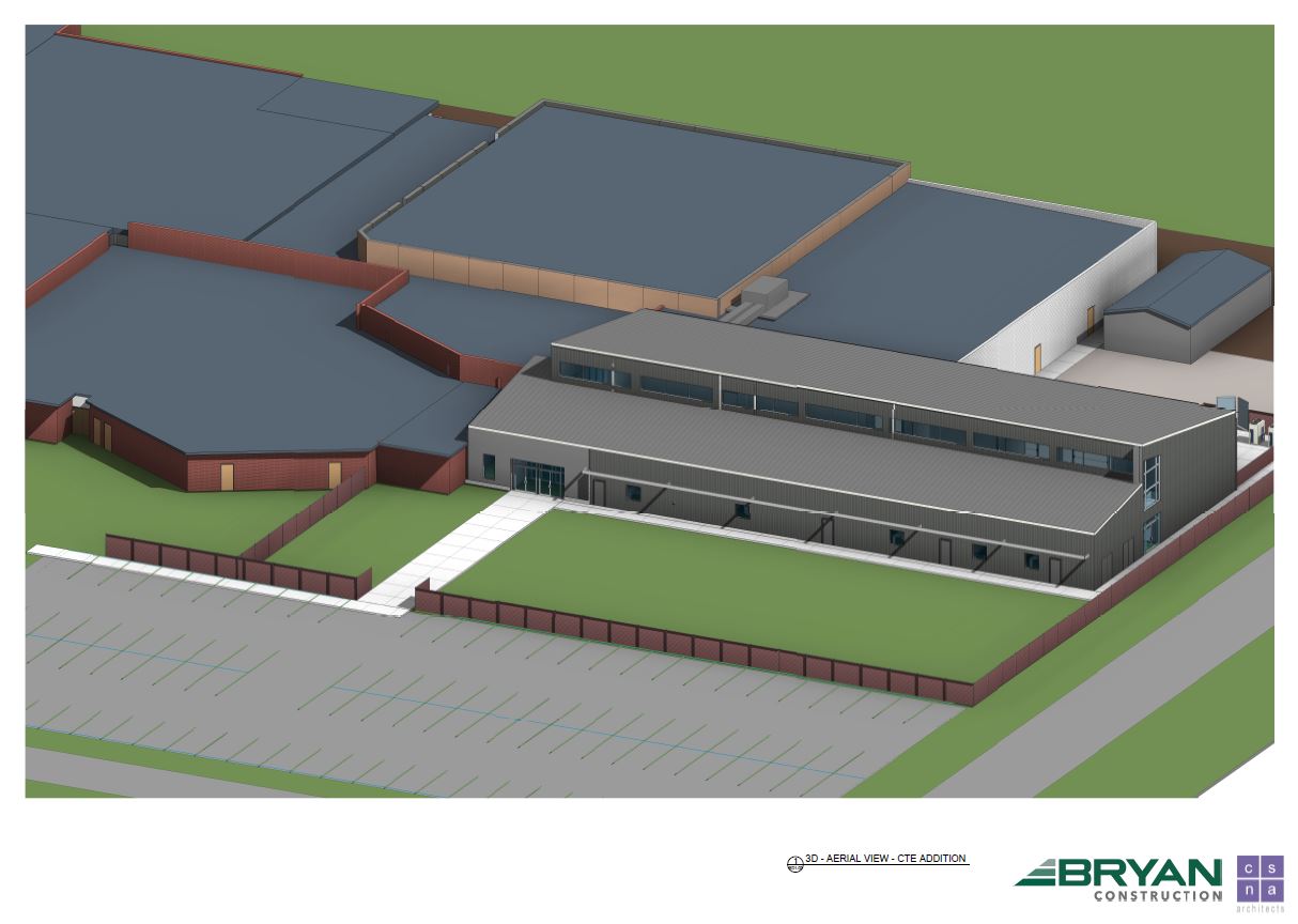 Calhan High School CTE Addition Bryan Construction