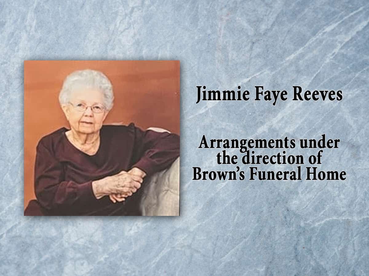 Jimmie Faye Reeves Bryan County Patriot