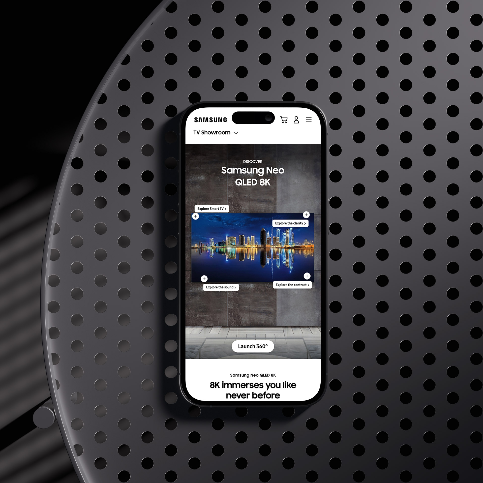 Samsung TV Showroom Bryan McCartney