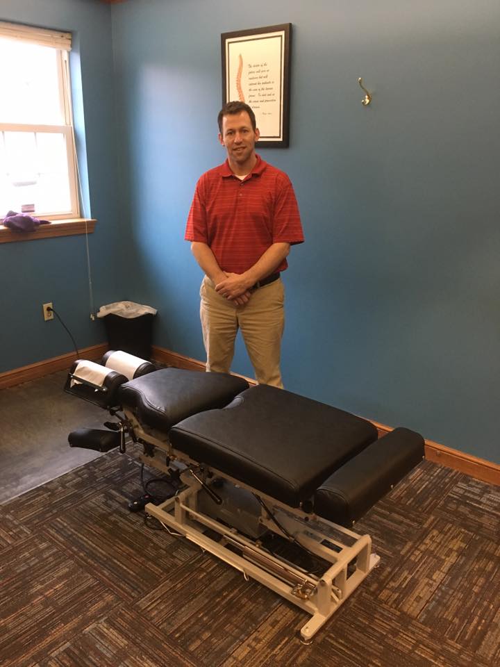 Dr. Steve Peterson adds exciting new elevation table to clinic! Bryanne Enterprises