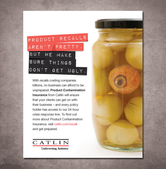 Catlin Product Contamination Insurance Bryant Creates