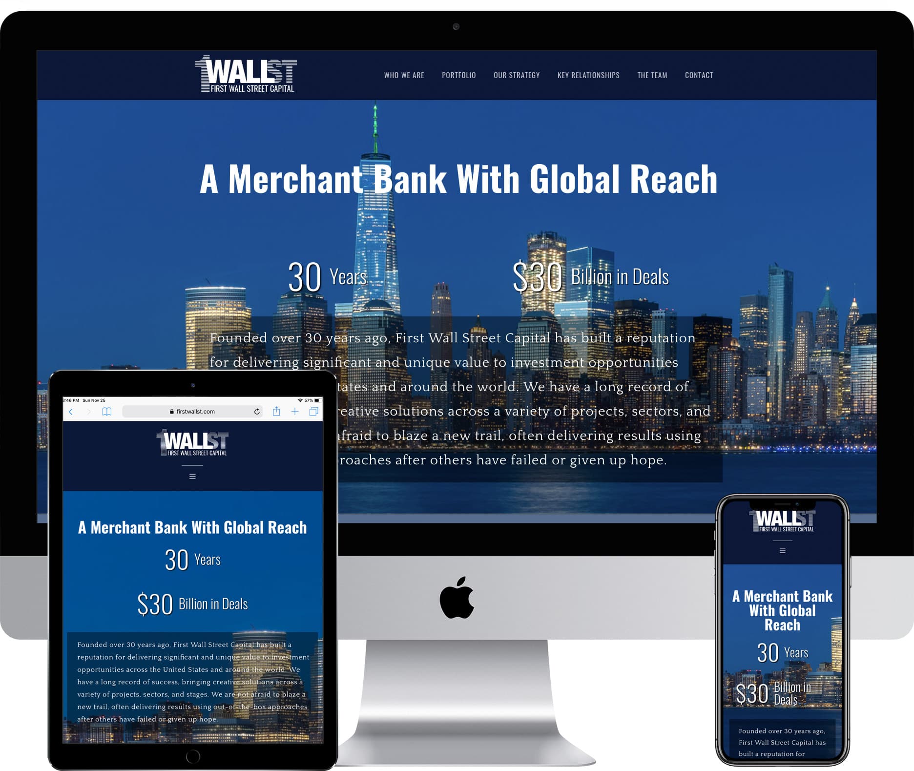 First Wall Street Bryan Thatcher