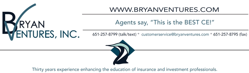 Course Evaluation Agents say, "This is the BEST Insurance CE!"