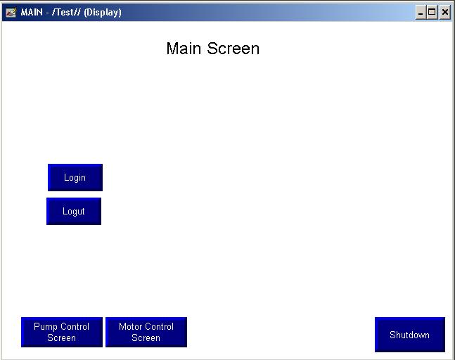 Configuring FactoryTalk Security, and adding the Login and Logout buttons