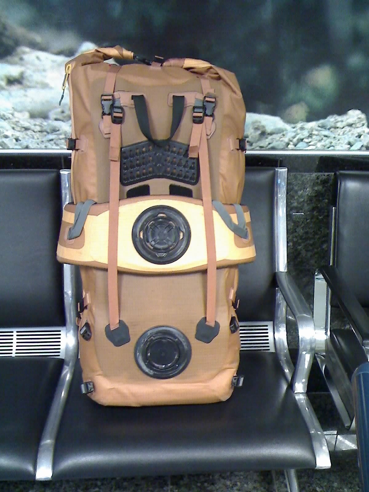 Alaska My Better Half, How to Check a Backpack as Luggage bryceborlick