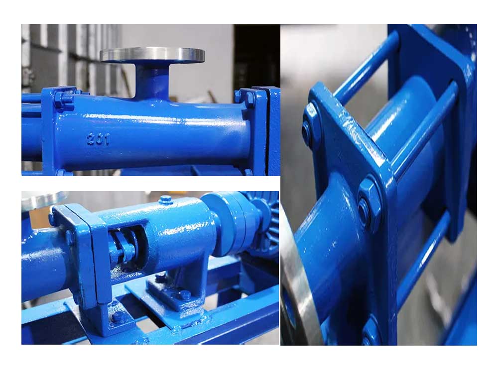 G series single progressive cavity pump High pressure with gearbox