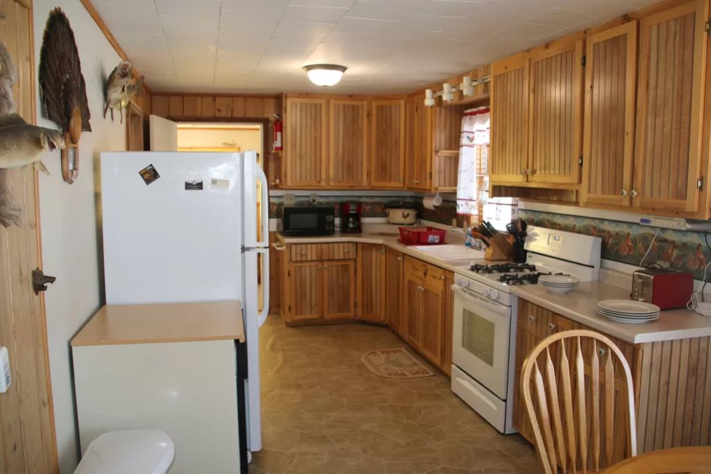 Bry the Fish Guy Iron River, WI Cabin Rental Rooster Haven