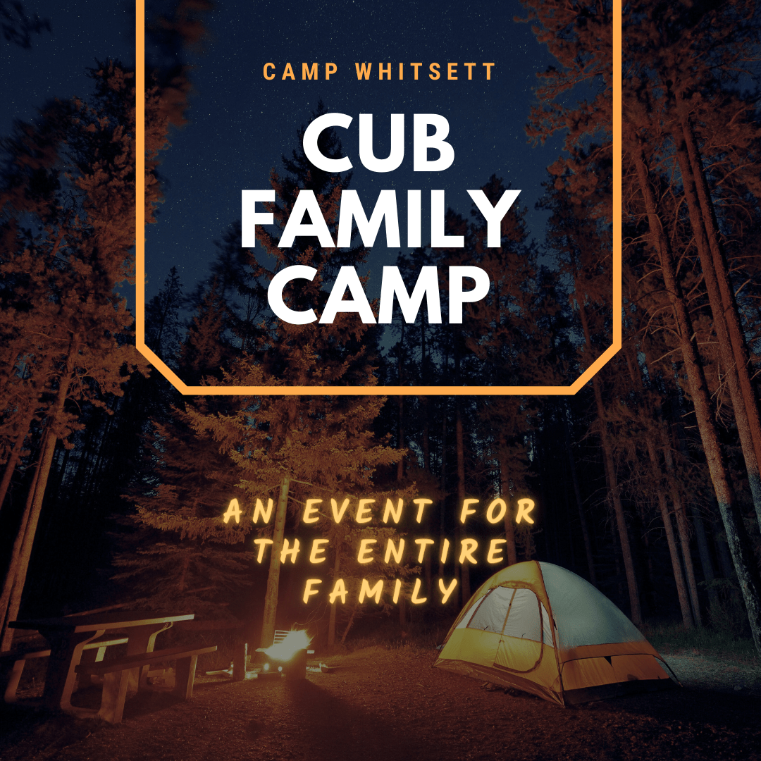 2024 Camp Whitsett Cub Family Camp