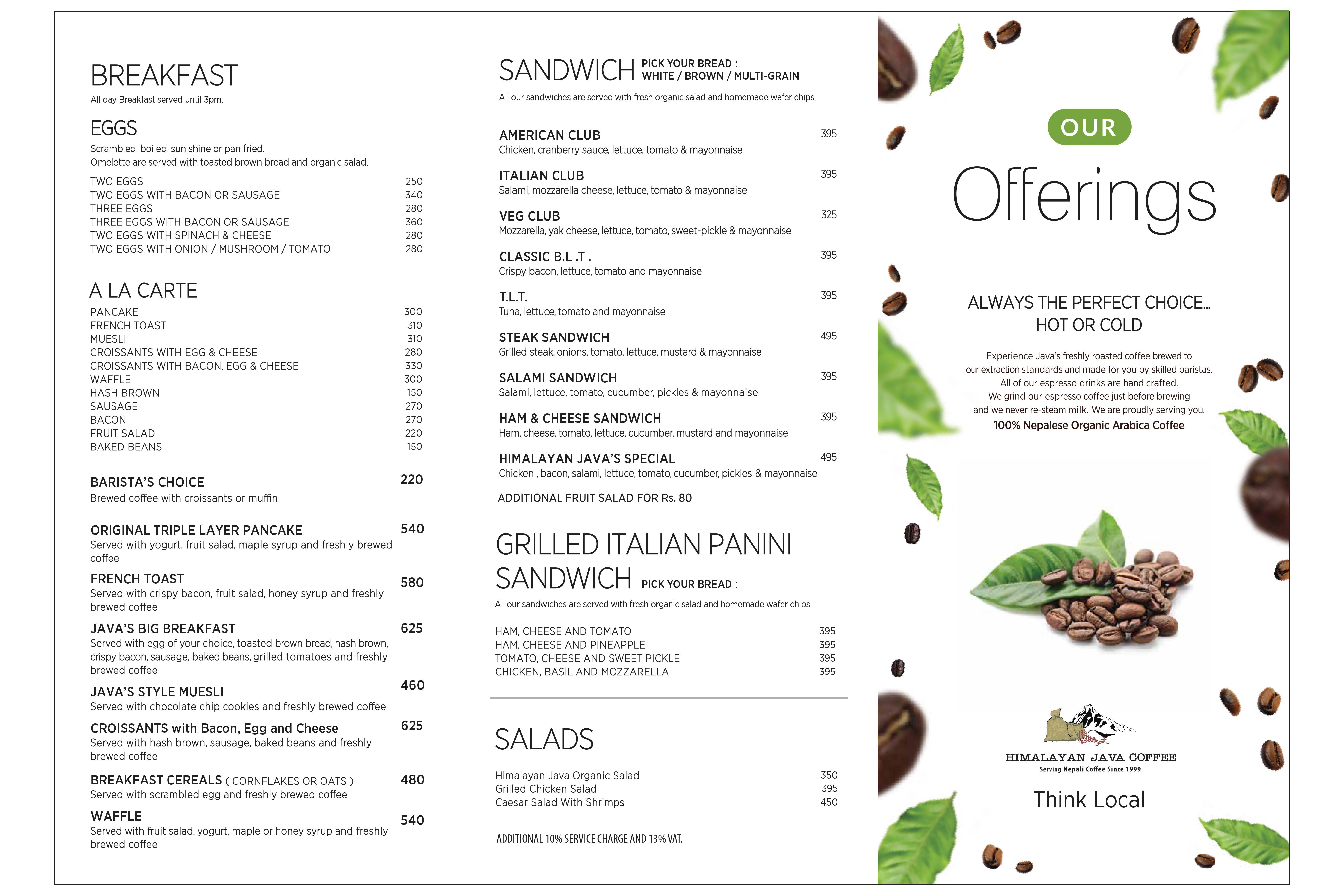 Himalayan Java Coffee Coffee Shop in Nepal BookingSansar