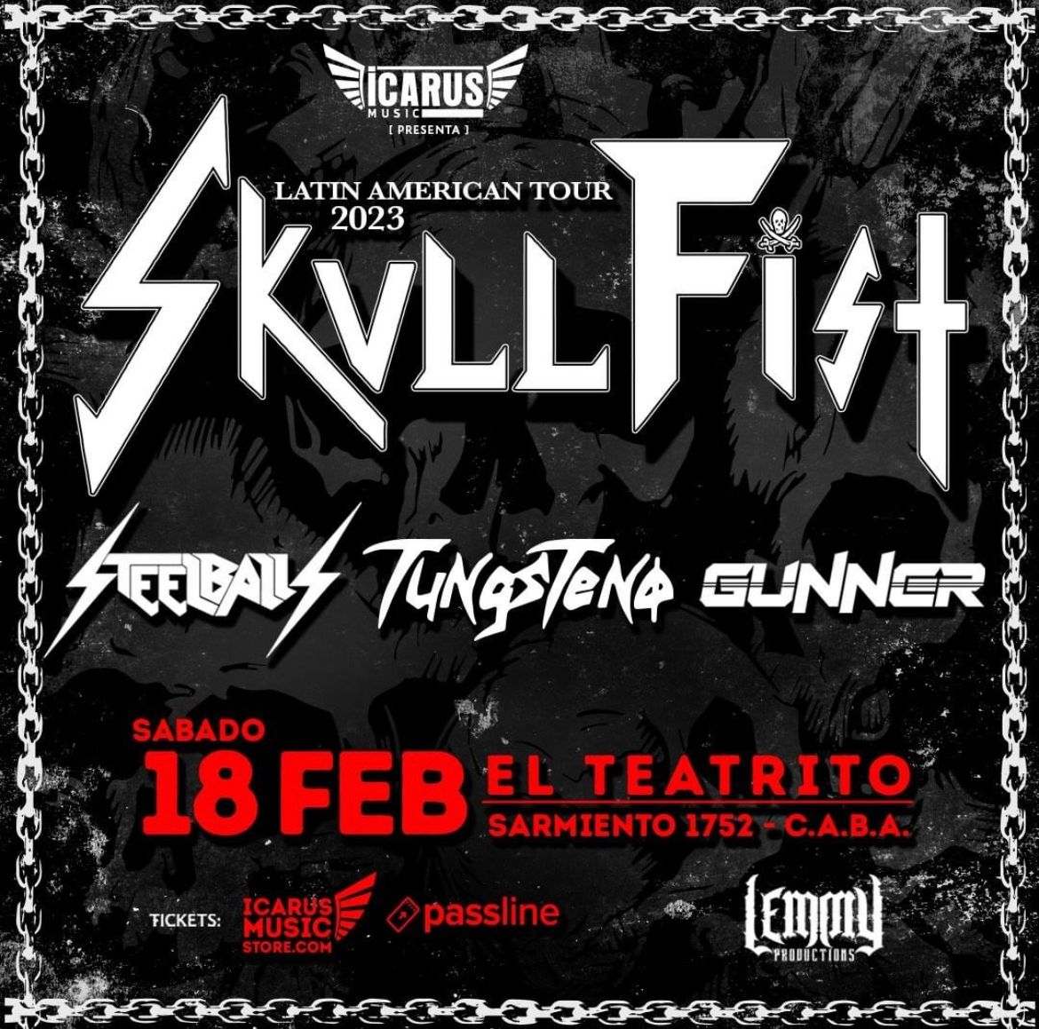 Skull Fist Buenos Aires Metal Shows
