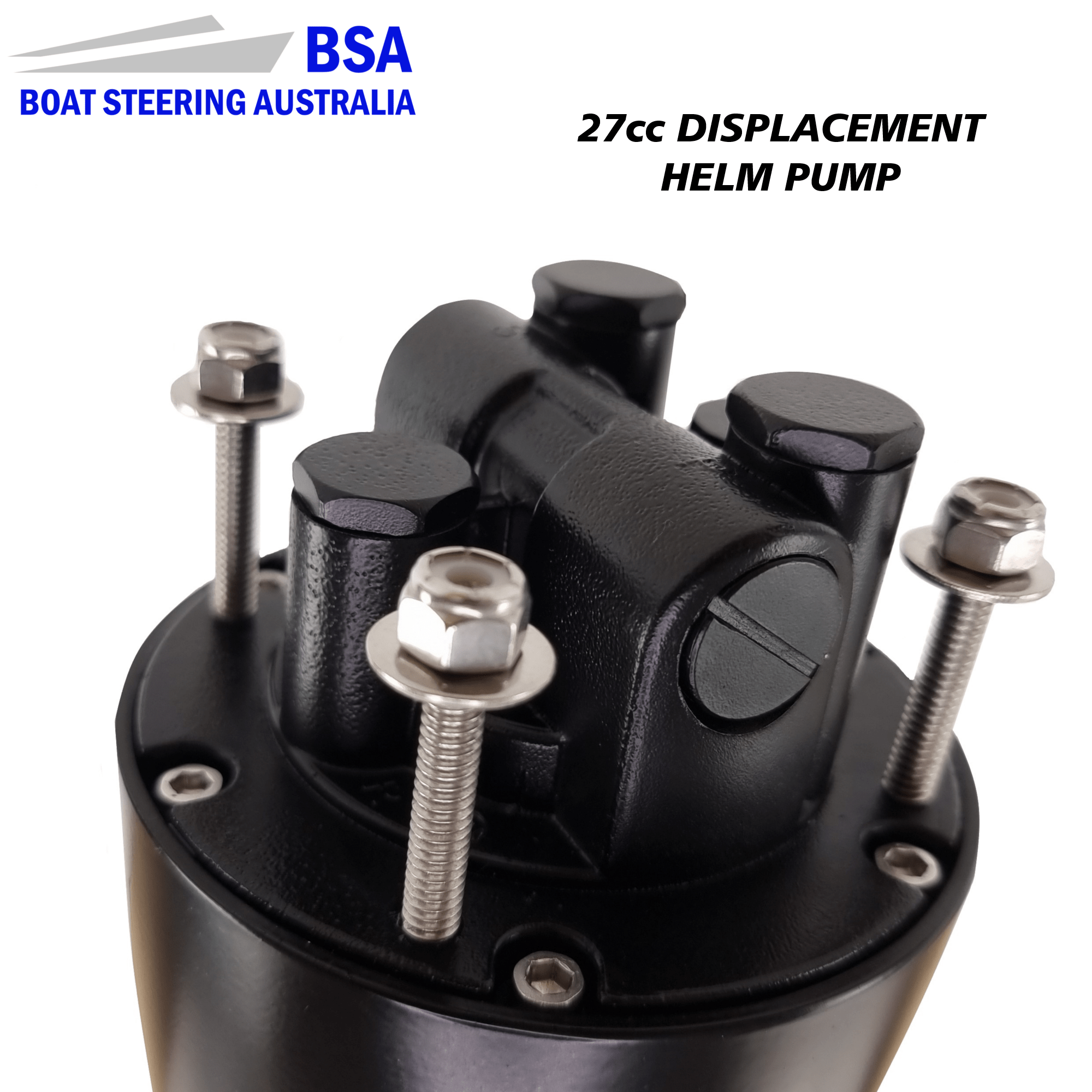 Heavy Duty Hydraulic Outboard Steering Kit Up To 300hp BSA