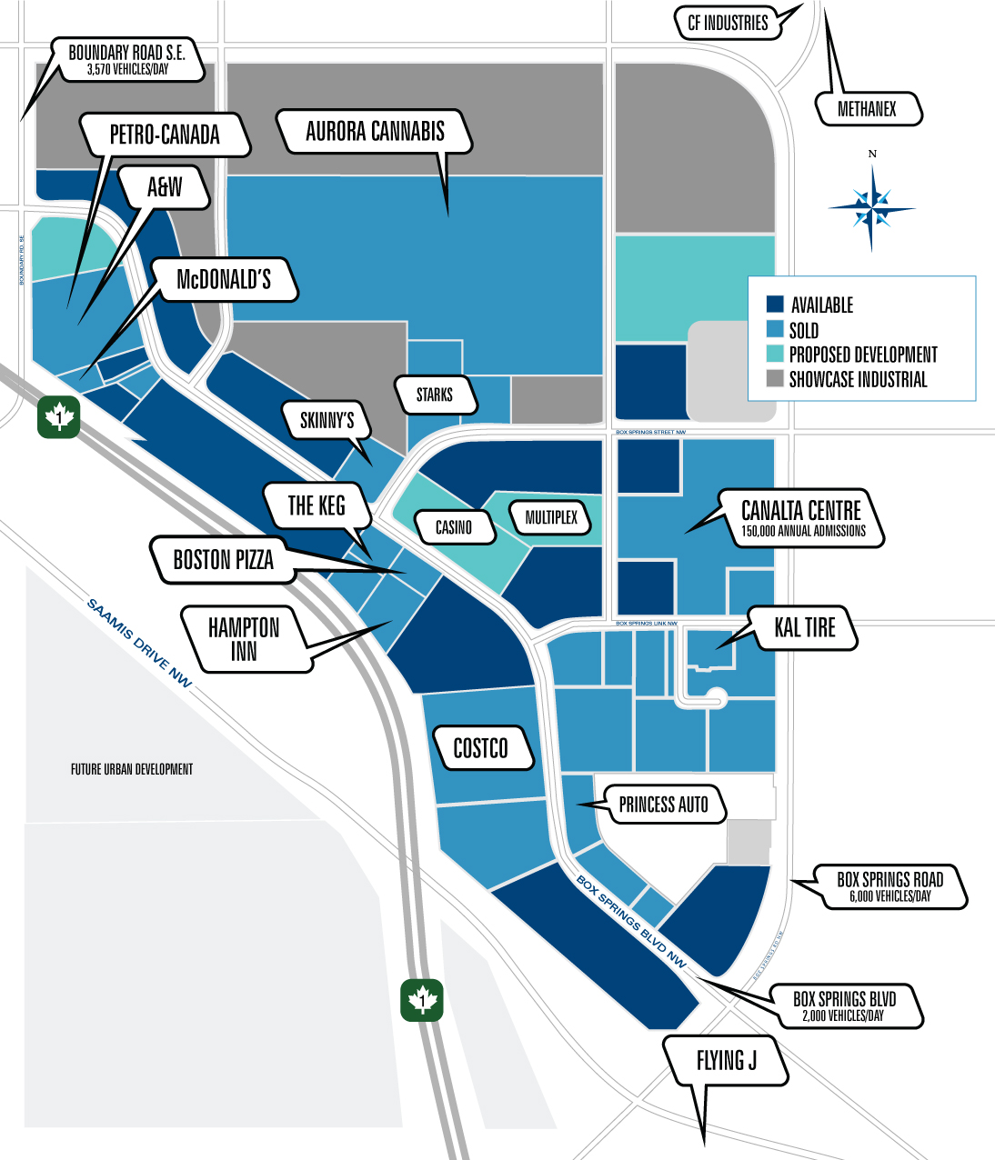 Highway Commercial Box Springs Business Park