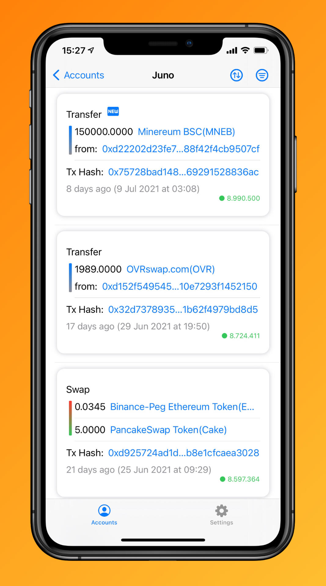 Binance Smart Chain Explorer