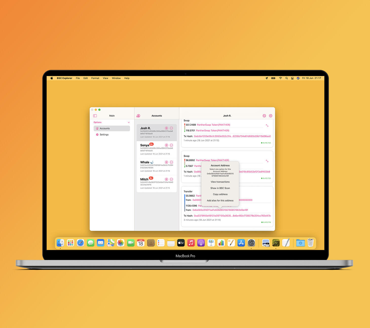 Binance Smart Chain Explorer