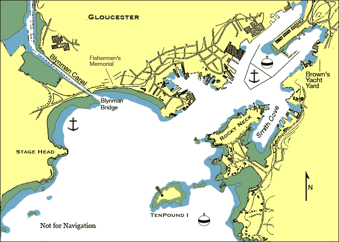 Gloucester Boston Sailing Center Cruising Guide