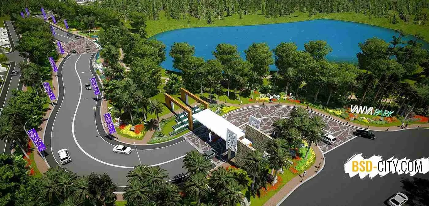 Vanya Park BSD Kawasan Hijau Dengan Danau Alami & 7 Taman Unik