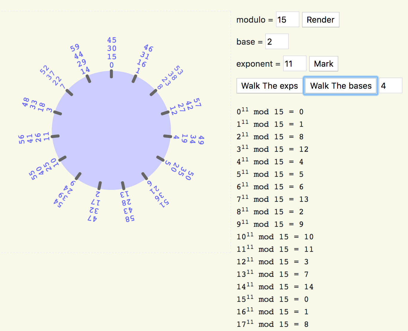 GitHub bseib/modclock Draw some SVG "clock arithmetic" to illustrate