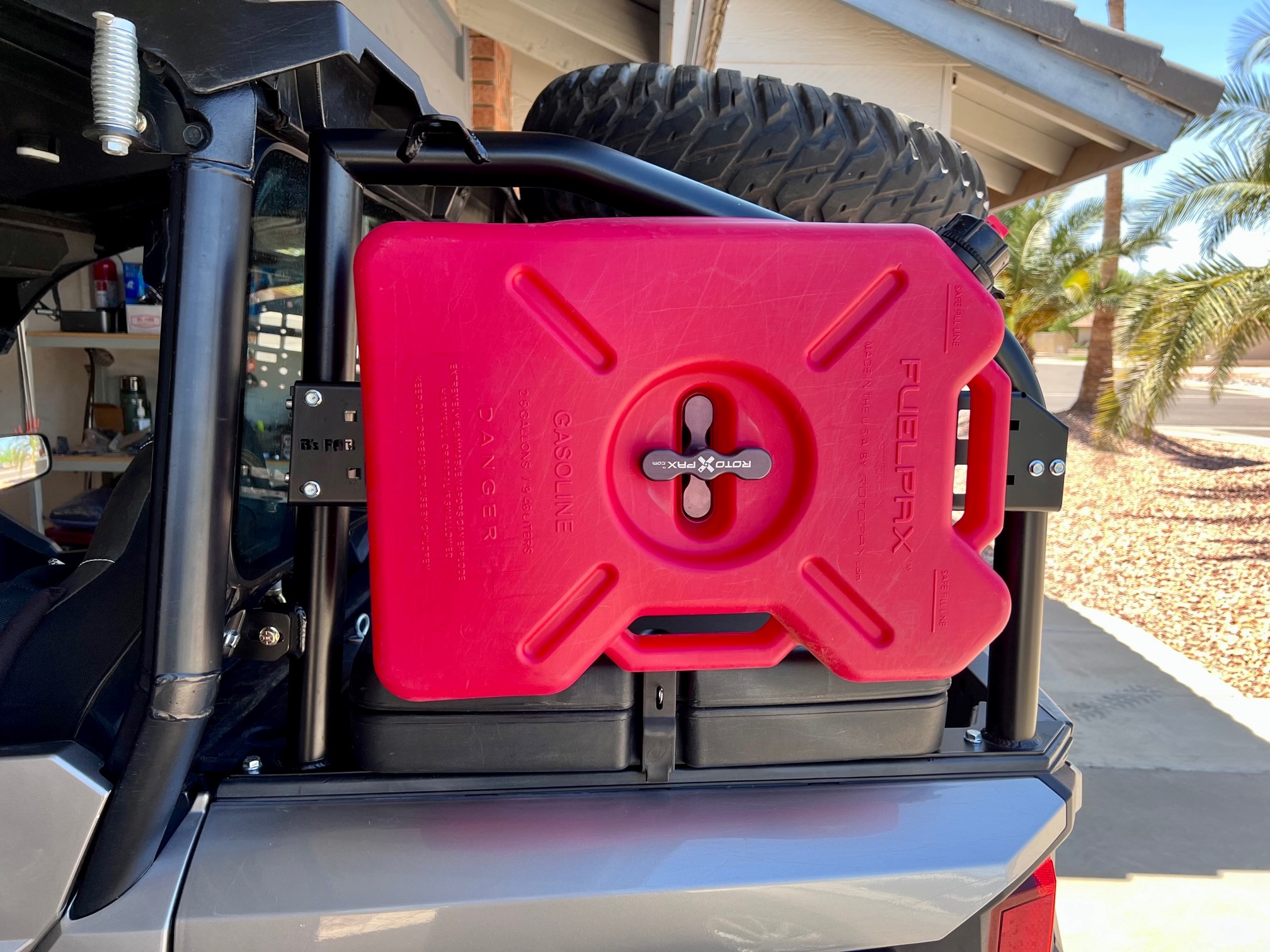 B’s FAB Molle Panel Cross Mount Passenger Side B's Fab UTV