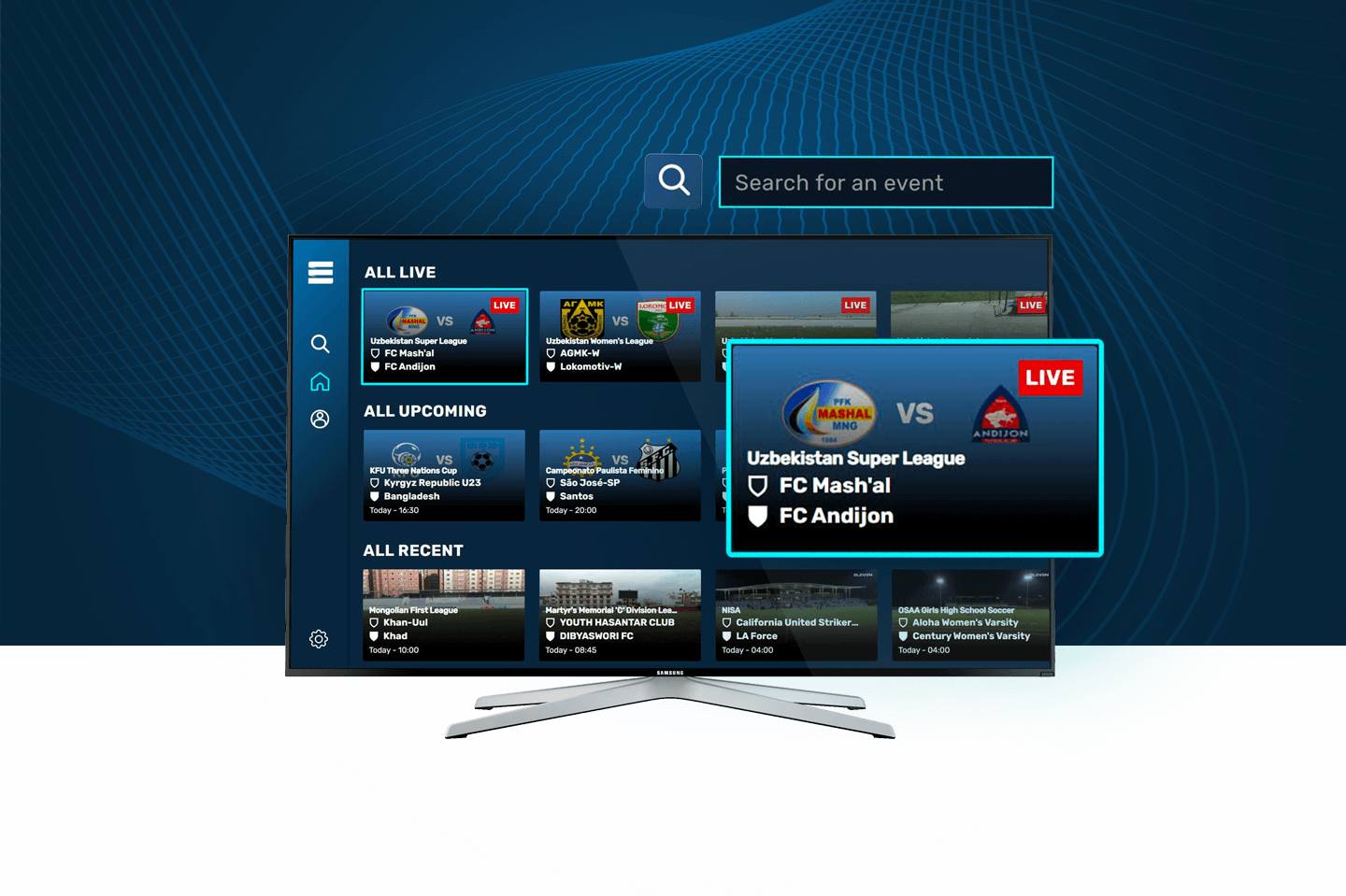 New Eleven Sports App for Samsung Smart TV Spyrosoft BSG