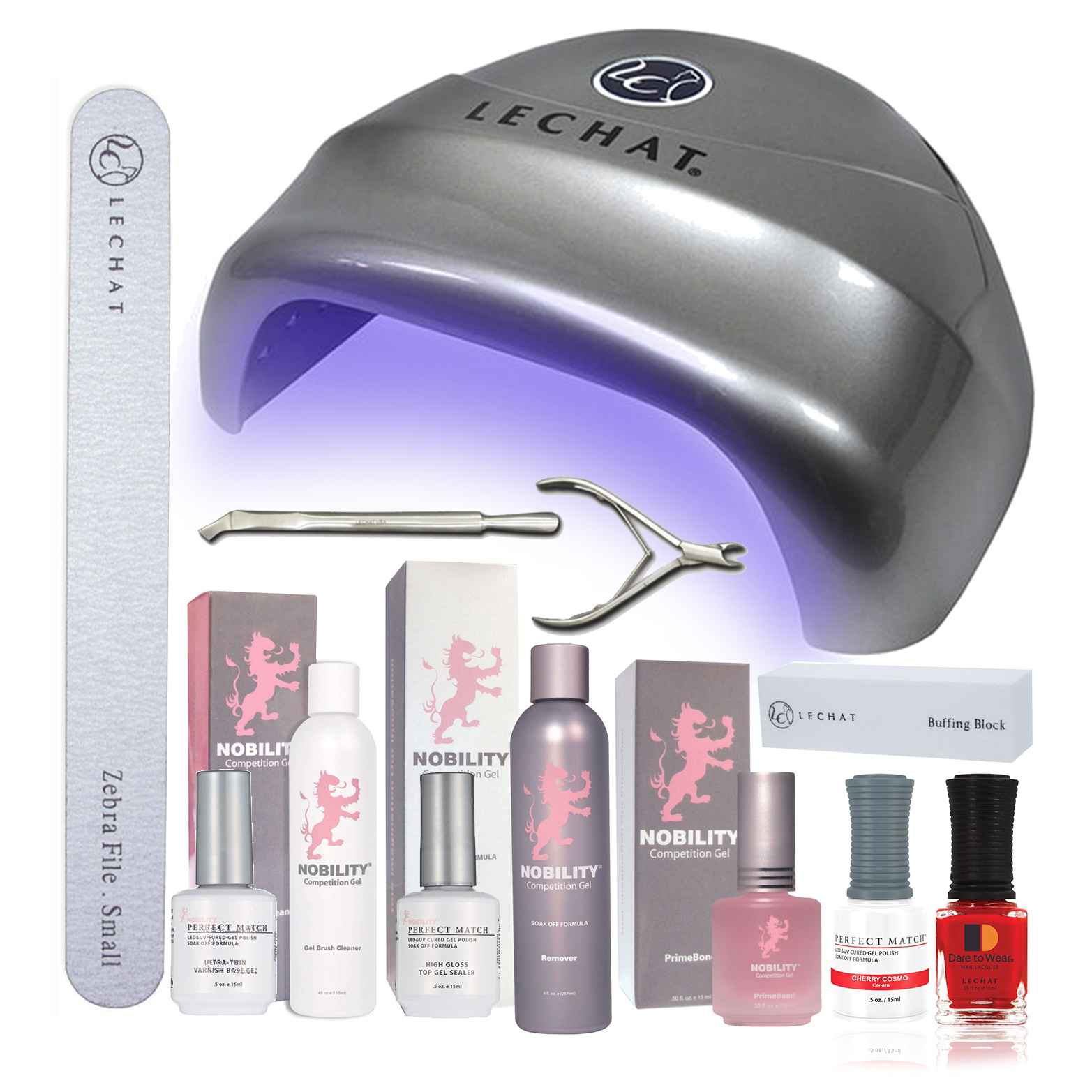 Gel Polish Starter Set 12Pcs Manicure Set Led UV Nail Lamp Nail Gel