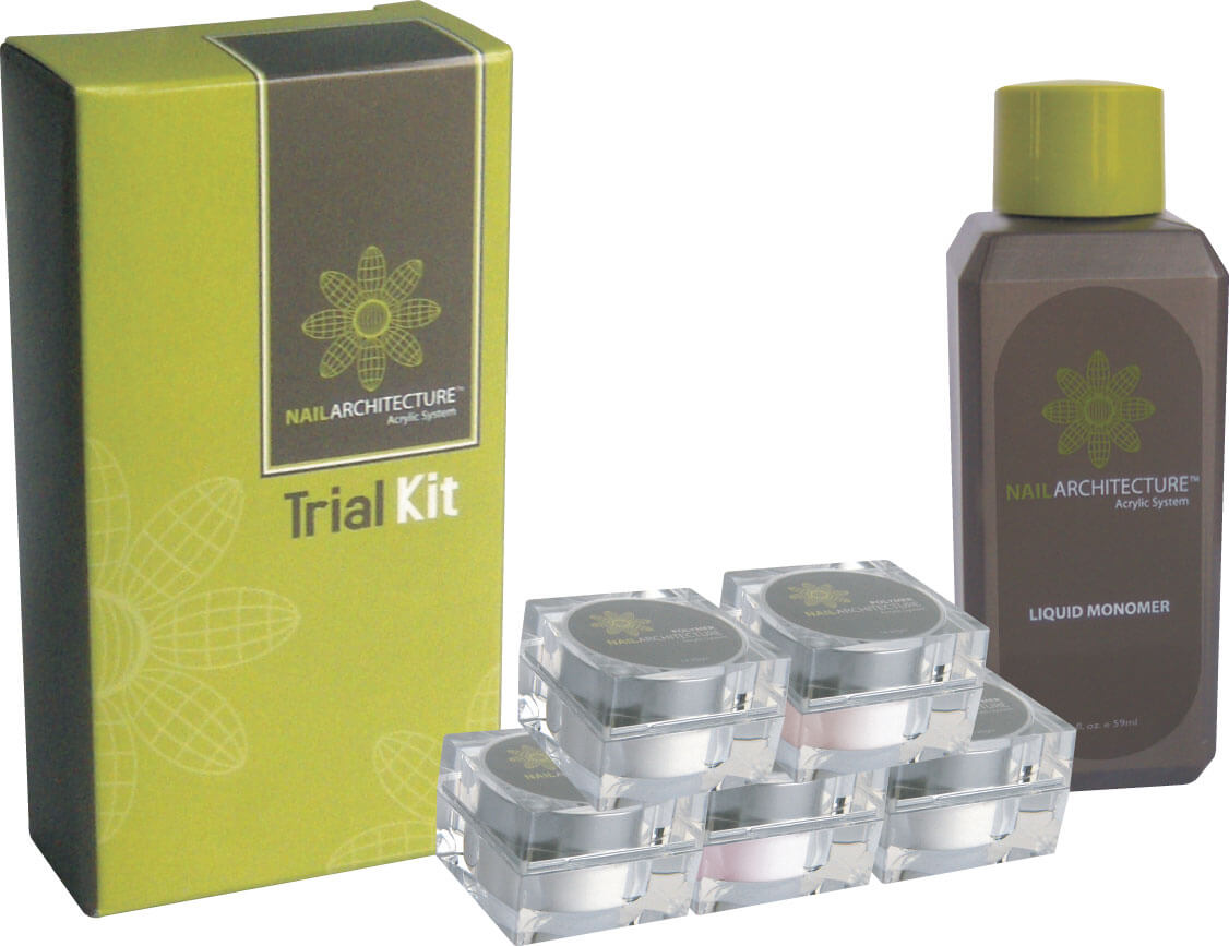 NailArchitecture Acrylic System Trial Kit NAAS02 KHDA Approved