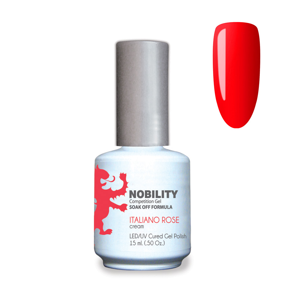 Nobility Soak Off Gel UV/LED Gel nail Polish 15ml Italiano Rose NBGP33