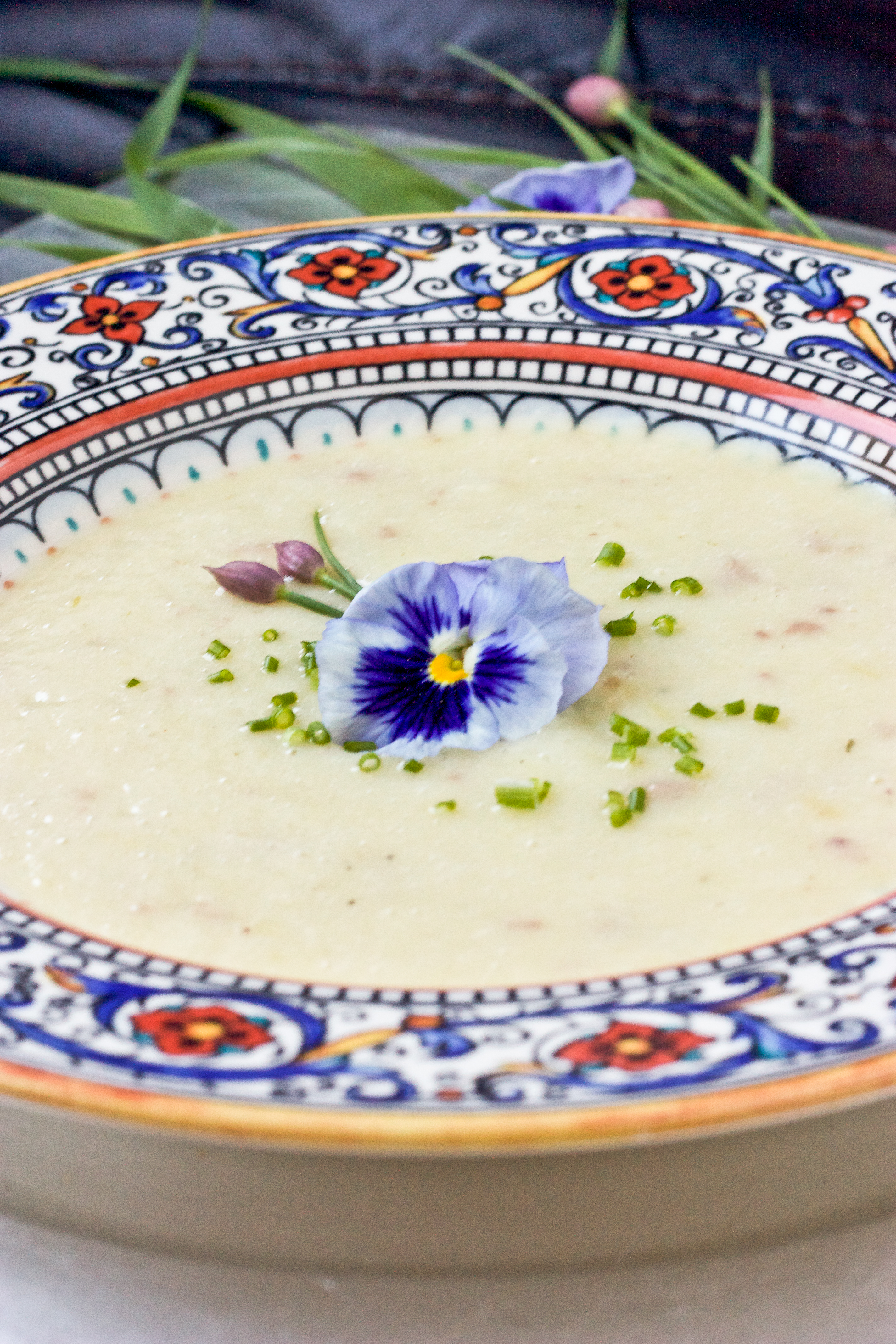 Vichyssoise (Cold Leek & Potato Soup) JC100 Week 5 BS' in the Kitchen