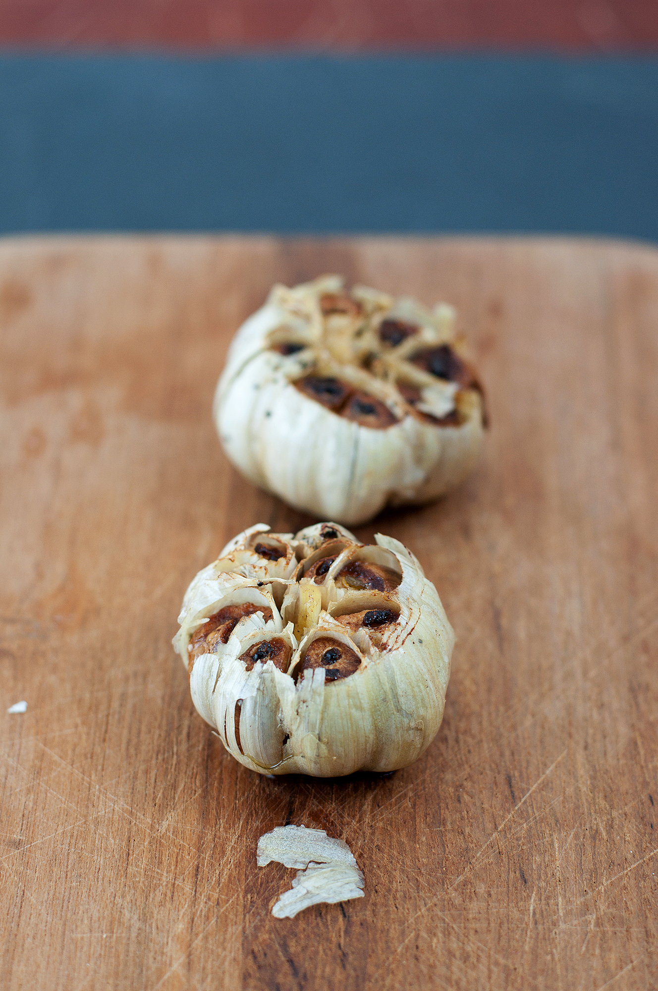 Roasted Garlic BS' in the Kitchen