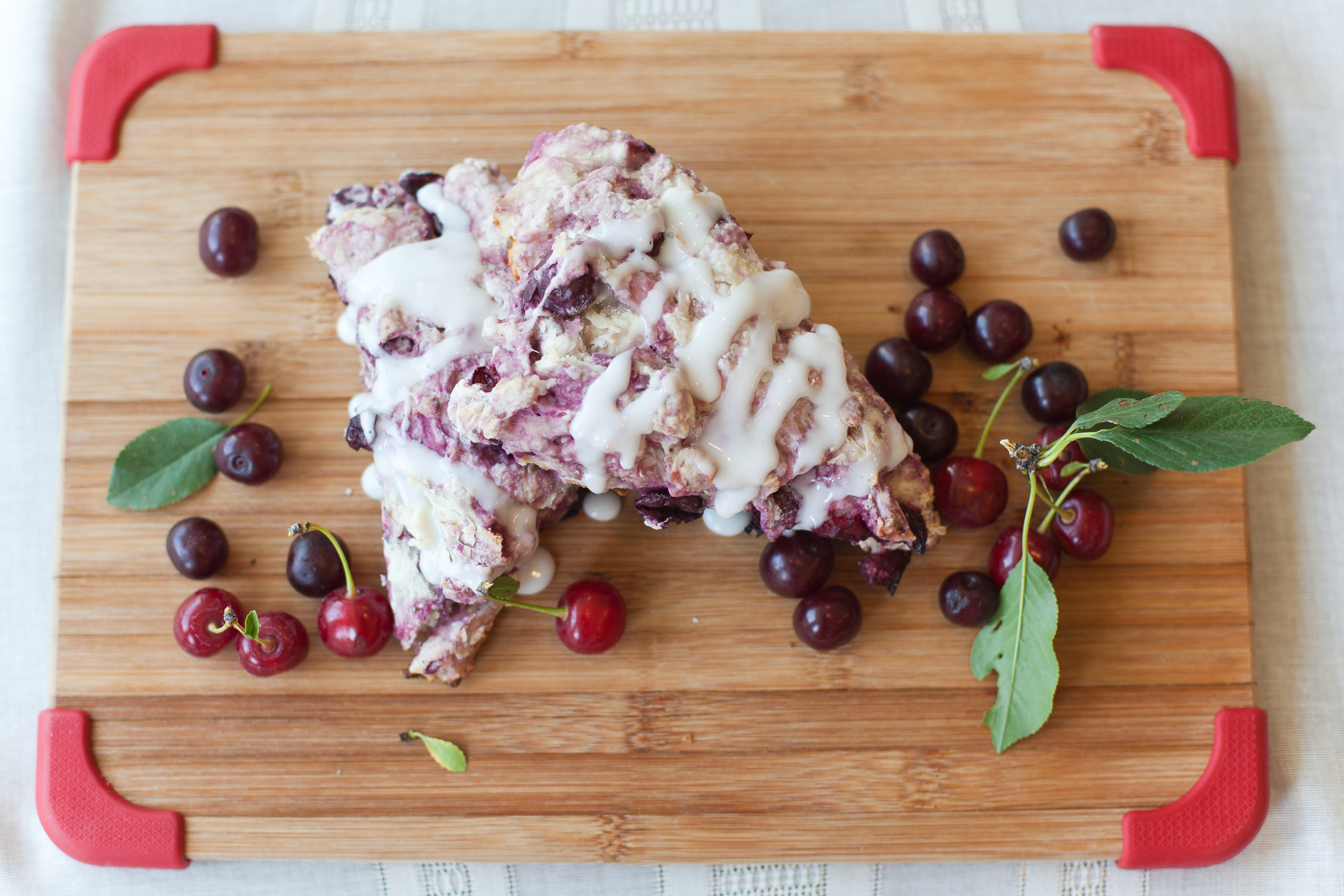 Cherry Scones with Saskatchewan Sour Cherries BS' in the Kitchen