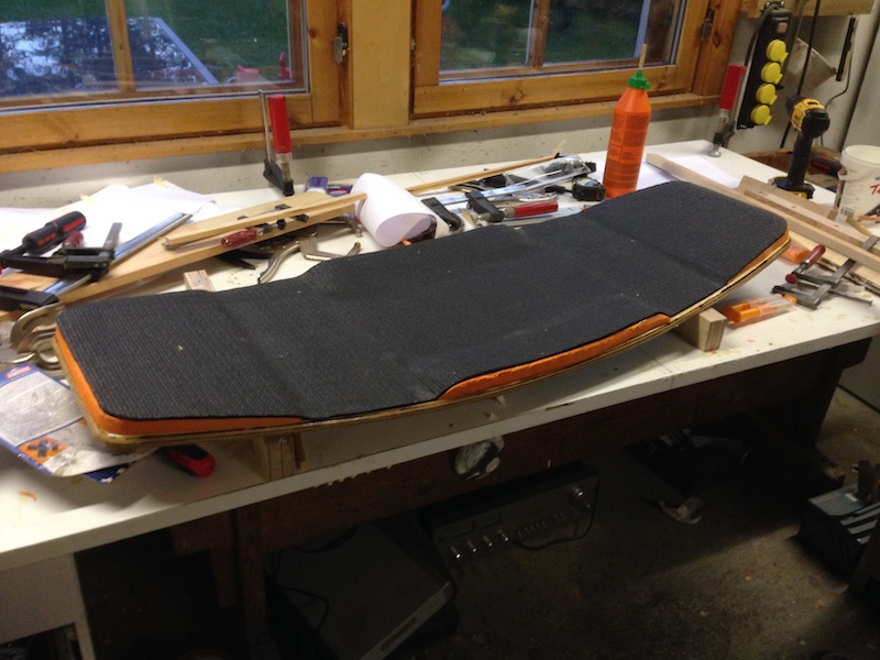DIY Wakeskate from Plywood and EVAfoam Bskog DIY