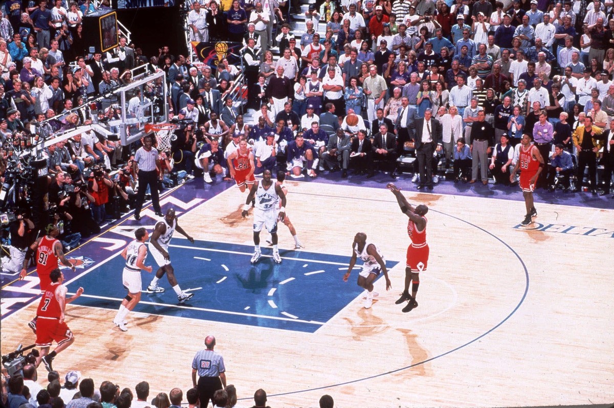 A história sobre o "Last Shot" de Jordan no Bulls BsktBrasil