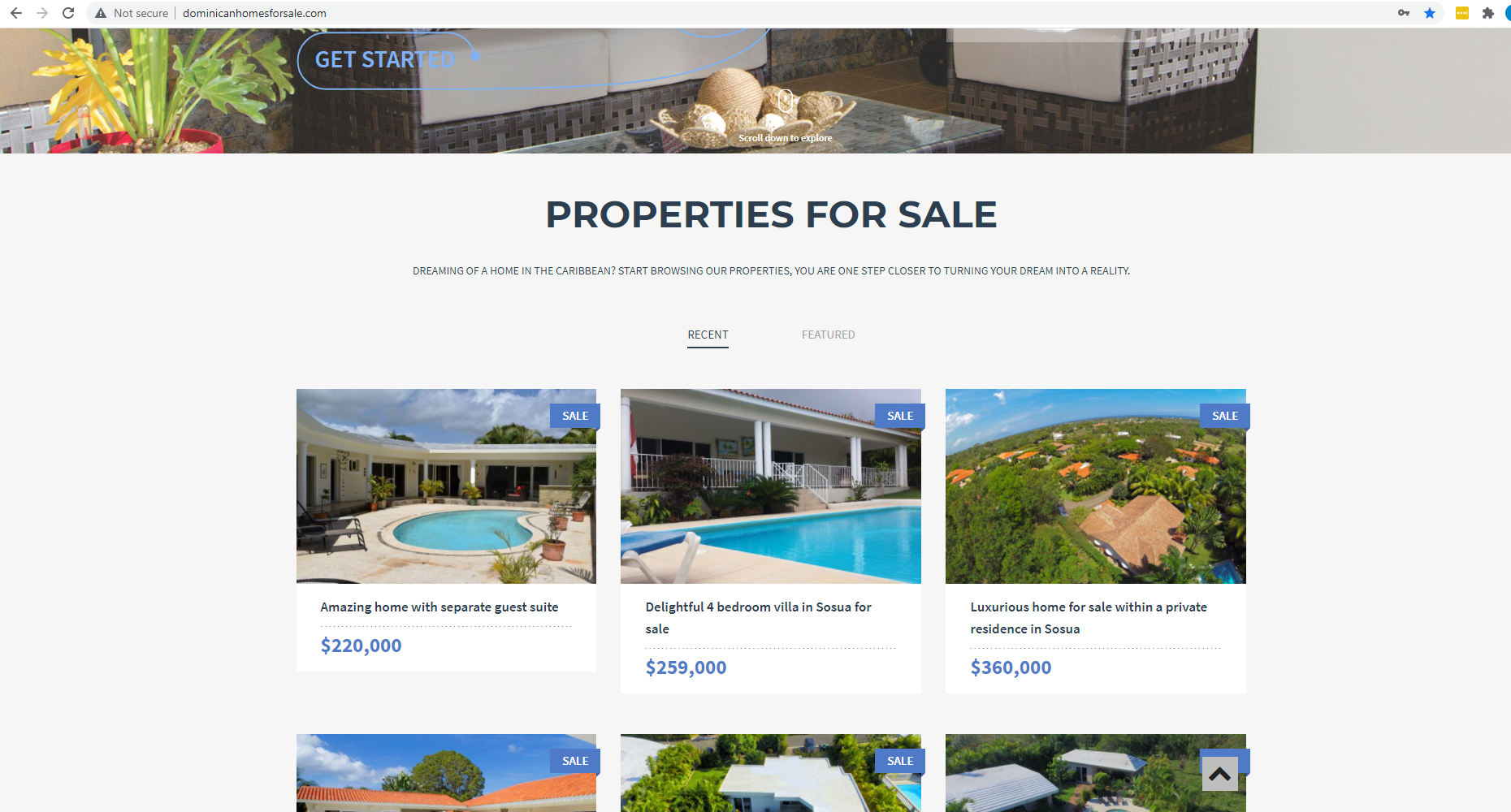 Dominican Homes for Sale BlueSky Technology