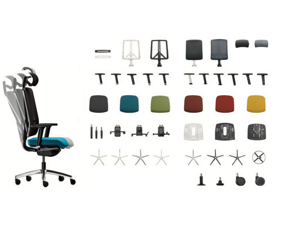 A comfortable ergonomic chair is the most important piece of office