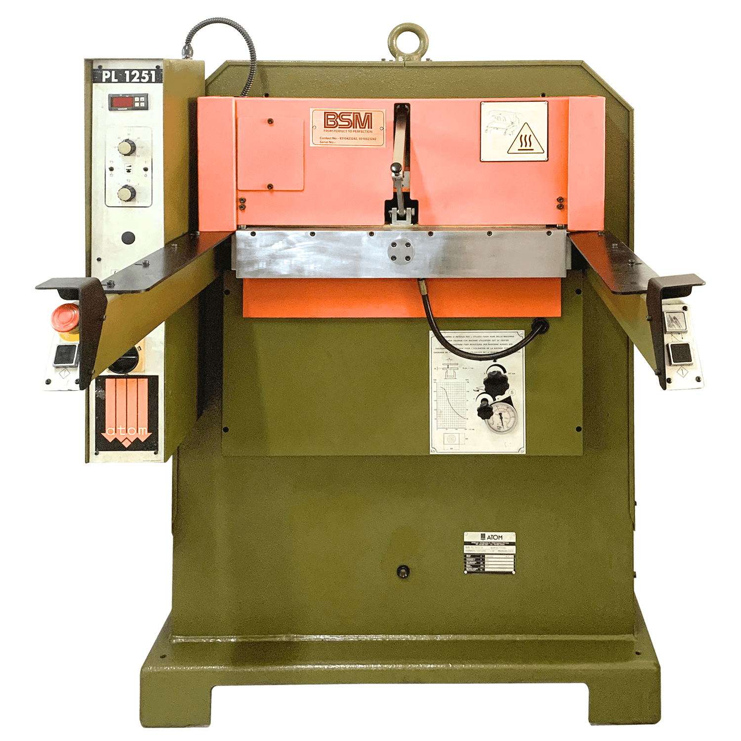 Leather Embossing Machine BSM INDIA
