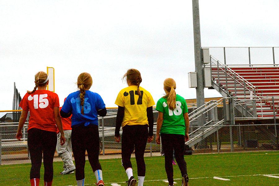 BSM girls compete in annual Powerpuff Football Game Knight Errant