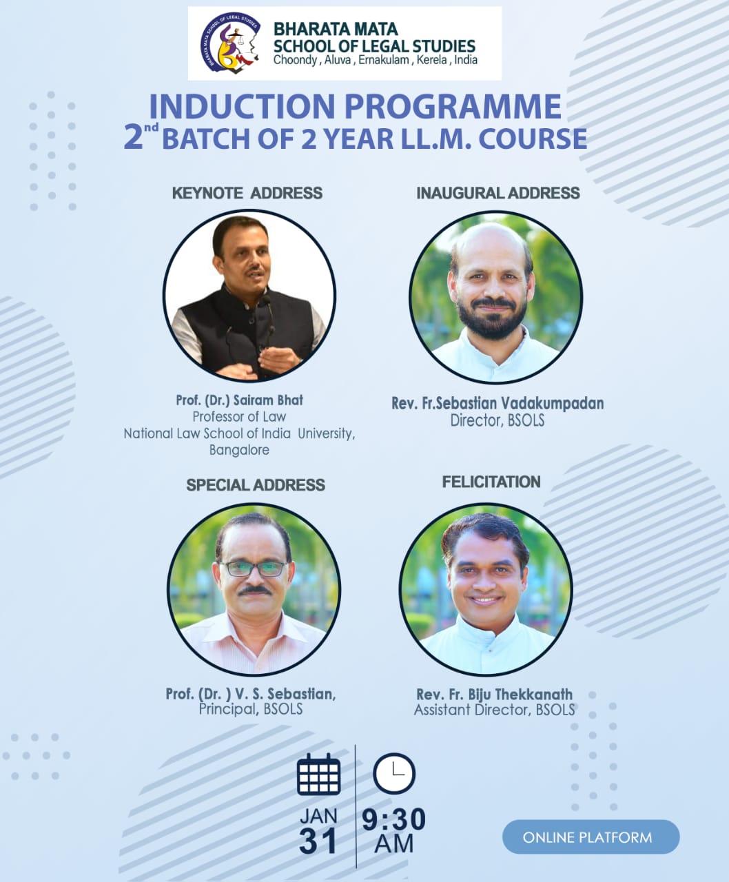 INDUCTION PROGRAMME BSOLS
