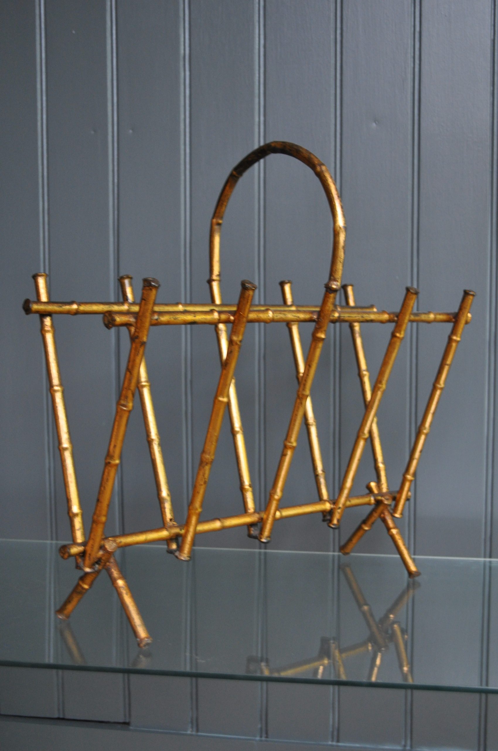Mid Century Spanish Magazine rack B Southgate