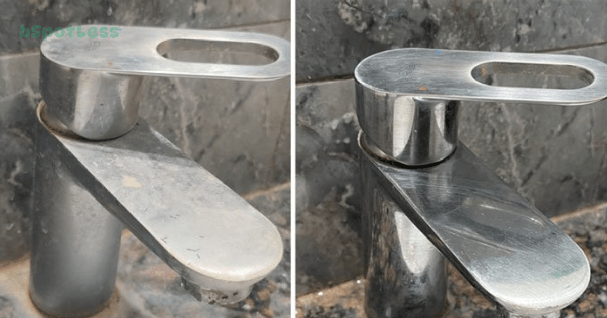 How To Remove Hard Water Stains From Faucet bSpotLess