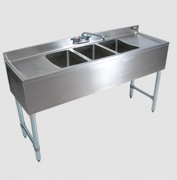 EUB3S602DX, John Boos Underbar Sink Unit, Spokane