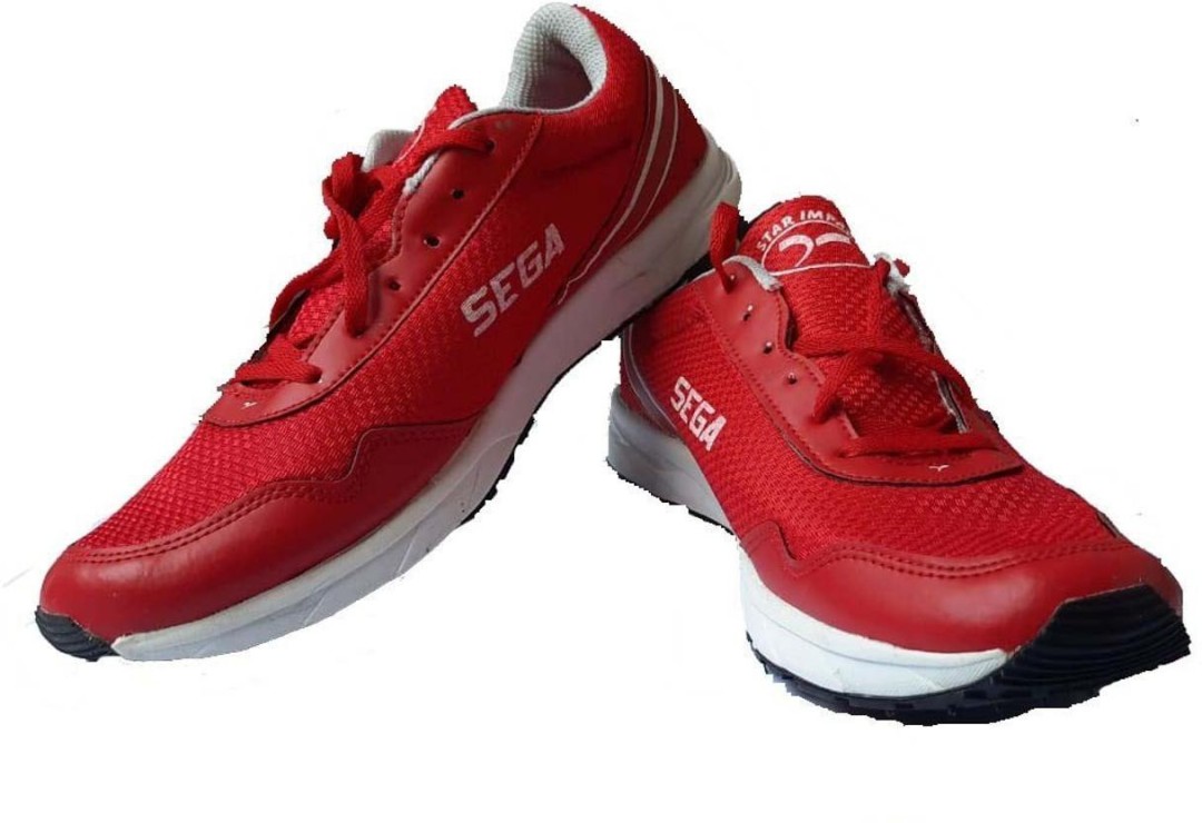 Sega running shoes red Bssjos