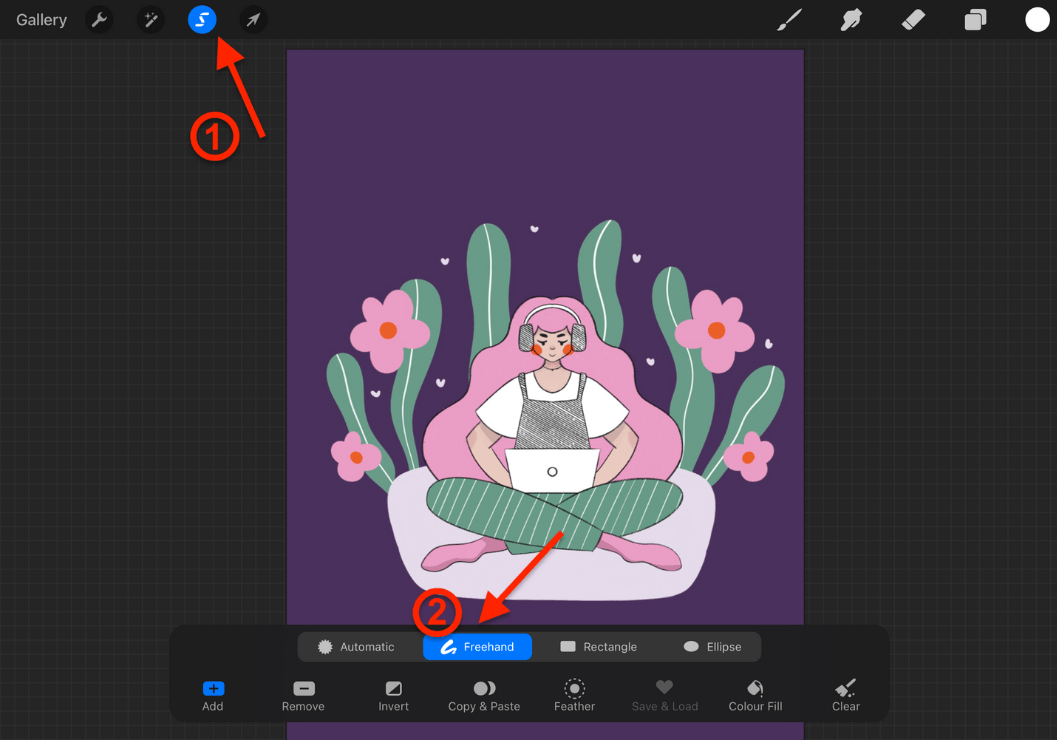 How to Remove Background in Procreate